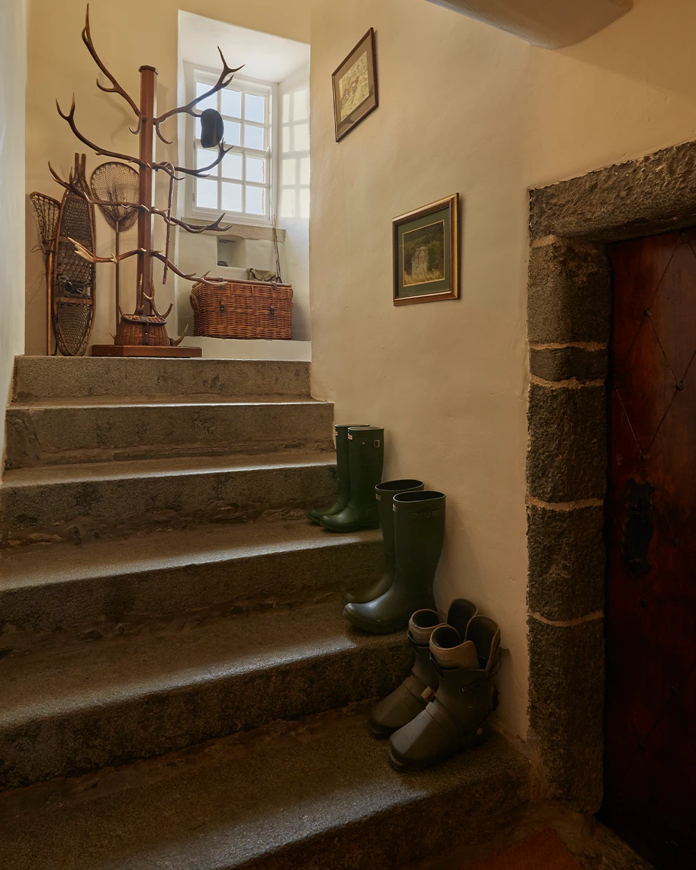 Hallways of Forter Castle - Highland Luxury Castle for rent